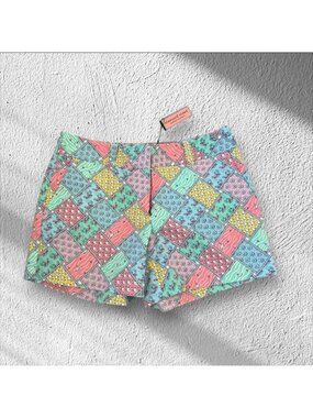 VINEYARD VINES Patchwork 100% Cotton Shorts Size 6 NEW NWT